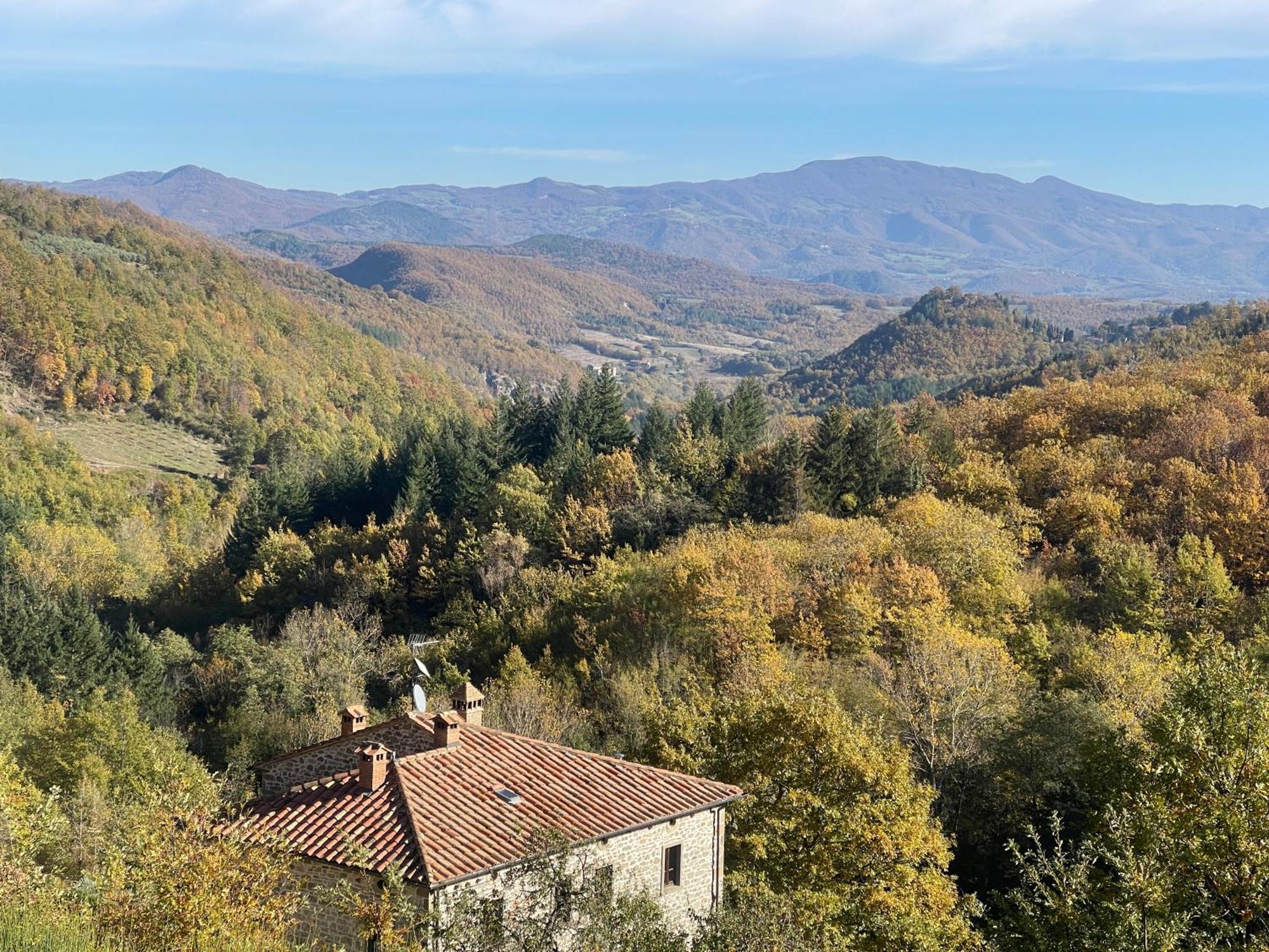 Bio Agriturismo Il Vigno Caprese Michelangelo Luaran gambar