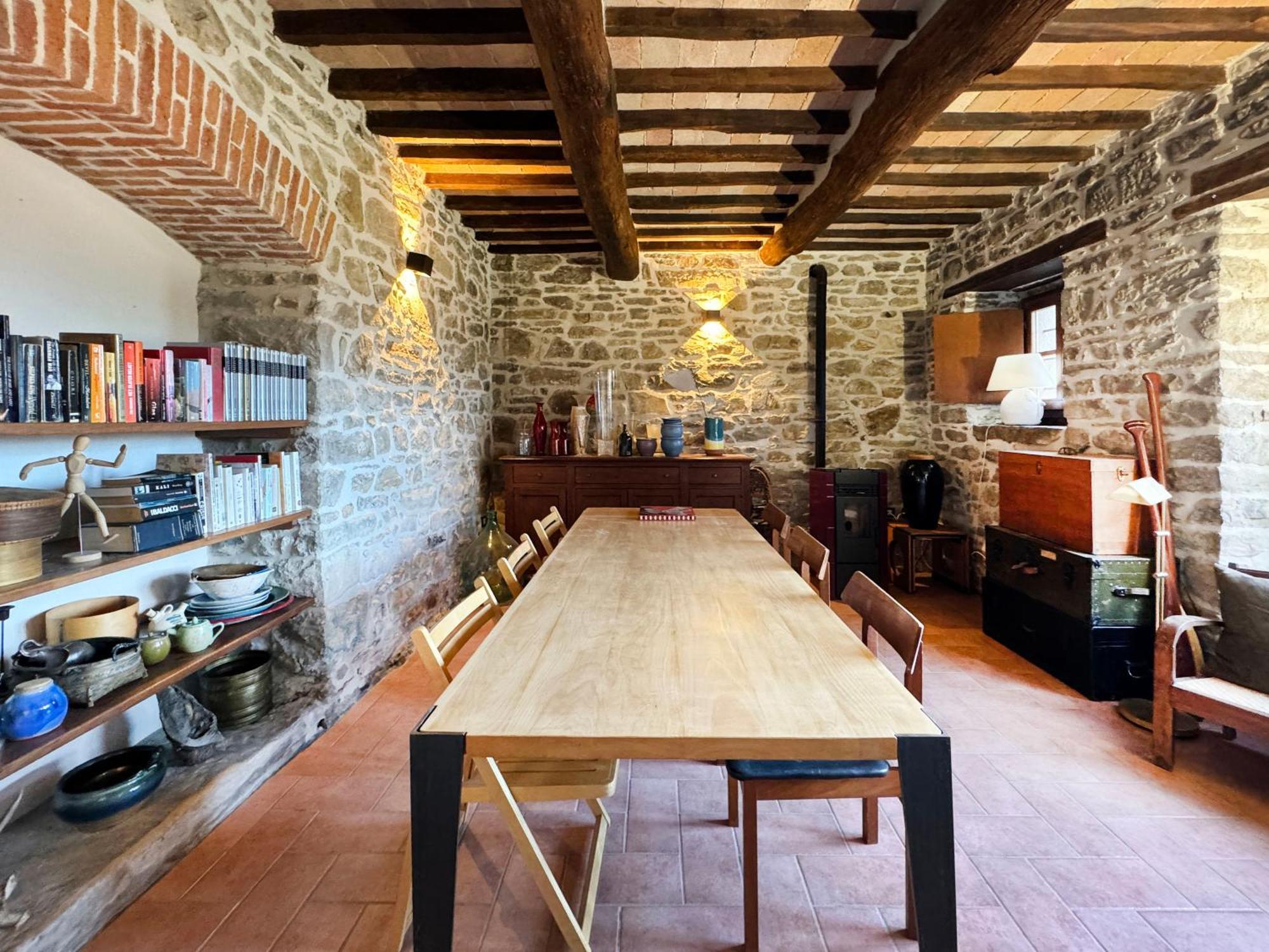 Bio Agriturismo Il Vigno Caprese Michelangelo Luaran gambar